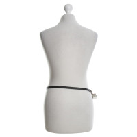 Christian Dior Cintura in pelle in Black