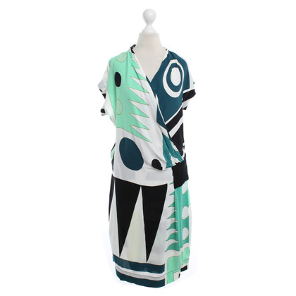 Diane Von Furstenberg Short sleeve dress with pattern
