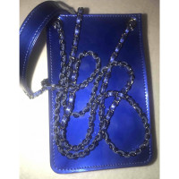 Chanel Handbag Patent leather in Blue
