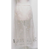 Armani Trousers Silk in White
