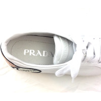 Prada Trainers Leather in White
