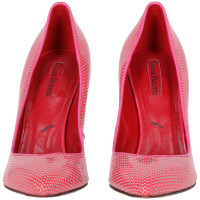 Cesare Paciotti Pumps/Peeptoes Patent leather in Pink