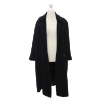 Les Copains Giacca/Cappotto in Lana in Blu