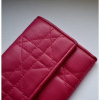 Christian Dior Bag/Purse Leather in Fuchsia