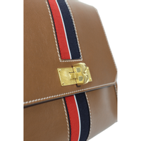 Bally Handtasche aus Leder in Braun