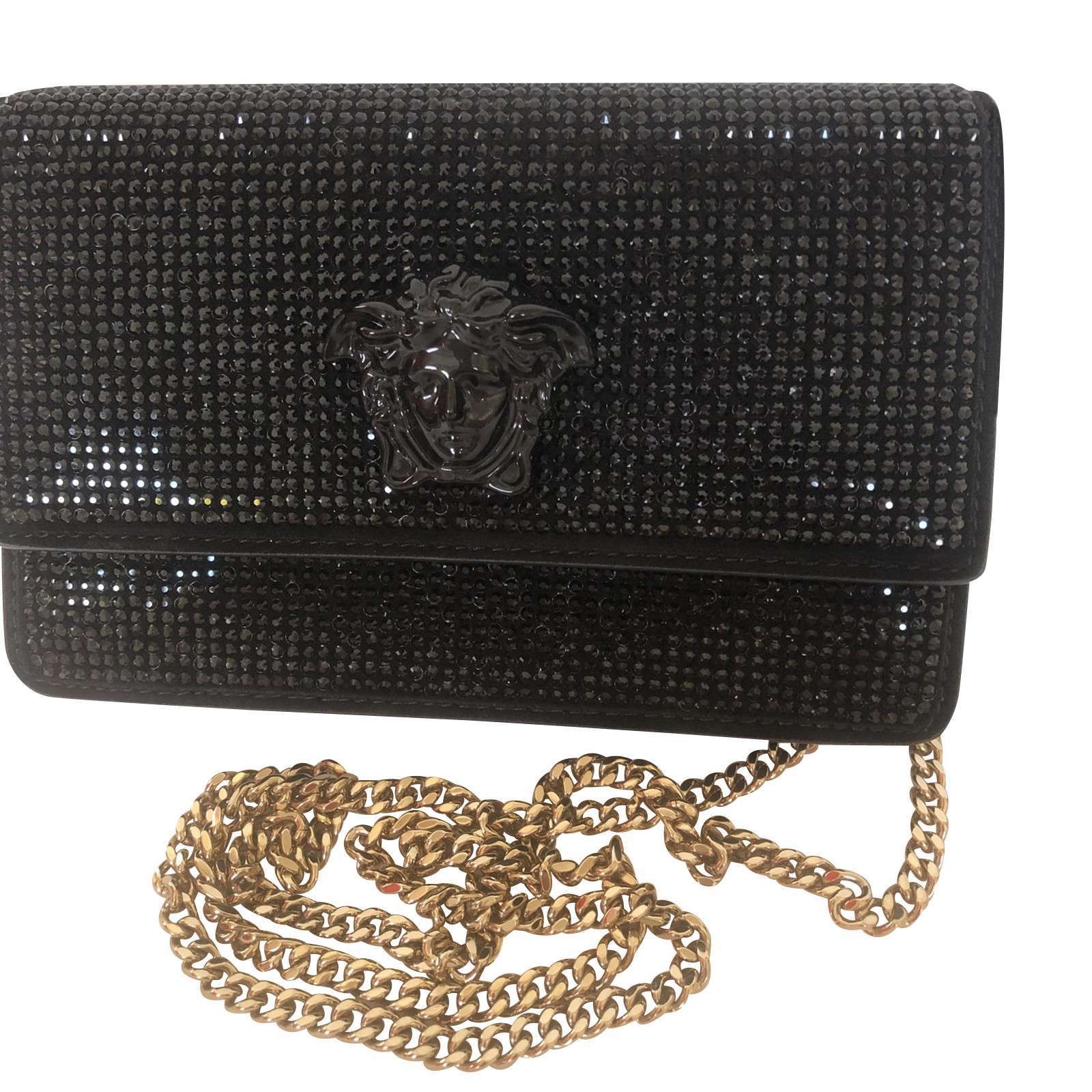 Versace Handtasche aus Leder in Schwarz - Second Hand Versace Handtasche  aus Leder in Schwarz gebraucht kaufen für 1345€ (7643862)