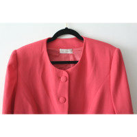 Nina Ricci Jacke/Mantel aus Baumwolle in Fuchsia