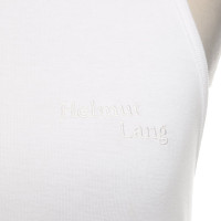 Helmut Lang Top en Coton en Blanc