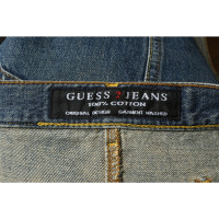 Guess Skirt Cotton in Blue