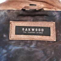 Oakwood Jas/Mantel Leer in Bruin