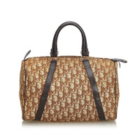 Christian Dior Handbag Canvas in Brown