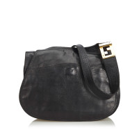 Fendi Shoulder bag Leather in Black