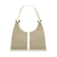 Gucci Handtasche aus Canvas in Beige