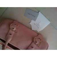 Christian Dior Handbag Leather in Pink