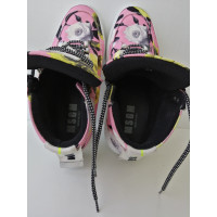 Msgm Chaussures de sport en Cuir en Rose/pink