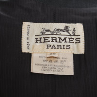 Hermès Blazer Linen in Black