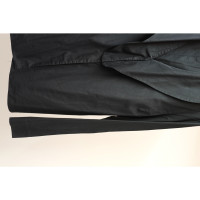 Jil Sander Kleid aus Baumwolle in Schwarz