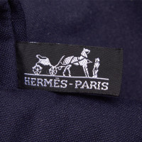 Hermès Fourre Tout PM Tote Bag aus Canvas in Blau