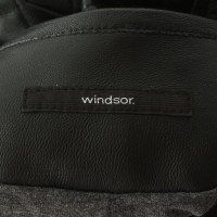 Windsor Giacca nera in pelle