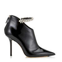 Jimmy Choo Stiefel aus Lackleder in Schwarz