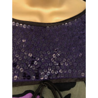 French Connection Kleid aus Baumwolle in Violett
