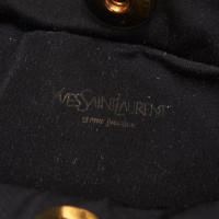 Yves Saint Laurent Shoulder bag Cotton in Black