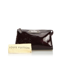 Louis Vuitton Trousse Pouch aus Leder in Violett