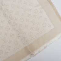 Louis Vuitton Monogram Tuch en Soie en Blanc