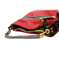 Louis Vuitton Safari Flight Bag Leather in Red