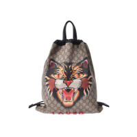 Gucci Backpack aus Canvas in Braun