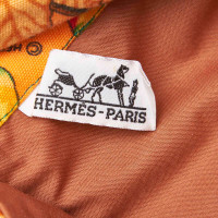 Hermès Tote bag in Tela in Arancio