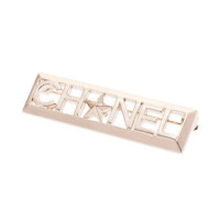 Chanel Brooch White gold in Gold