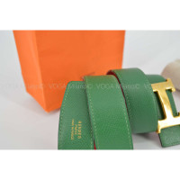 Hermès Gürtel aus Leder in Grün