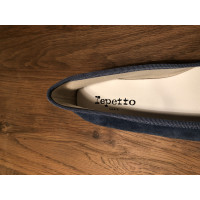 Repetto Slippers/Ballerinas Suede in Blue