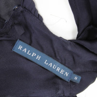 Ralph Lauren Weste aus Seide in Blau