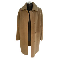 Inès & Maréchal Jacket/Coat Leather in Beige