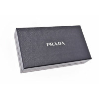 Prada Clutch en Cuir en Rose/pink