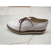 Tod's Lace-up shoes Leather in White