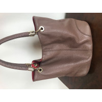 Lancel Shoulder bag Leather in Taupe