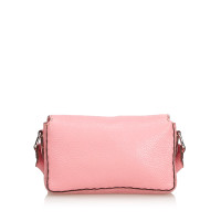 Fendi Shoulder bag Leather in Pink