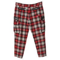 Joseph Pantaloni con pattern plaid 