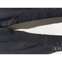 Hermès Hose aus Baumwolle in Schwarz