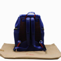 Christian Louboutin Backpack Leather in Blue