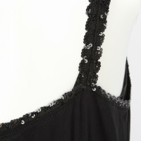 Miu Miu Kleid aus Viskose in Schwarz