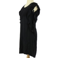 Sandro Dress Viscose in Black