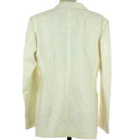 Ferre Jacke/Mantel aus Viskose in Weiß