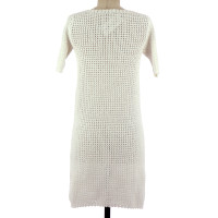 Gerard Darel Kleid aus Baumwolle in Weiß