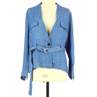 Gerard Darel Giacca/Cappotto in Lino in Blu