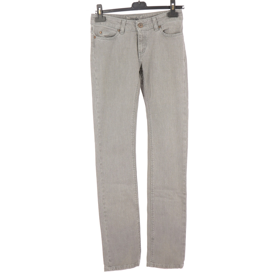 Maje Trousers Cotton in Grey