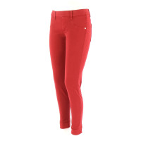 Marithé Et Francois Girbaud Trousers Cotton in Red